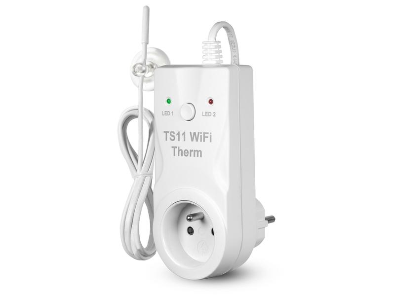 Zásuvka s termostatem ELEKTROBOCK TS11 WIFI THERM