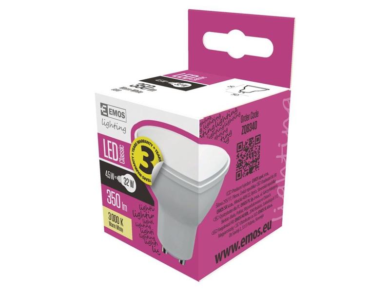 LED žárovka EMOS CLASSIC MR16 3,8W