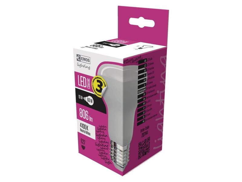 LED žárovka EMOS CLASSIC R63 10W(60W)