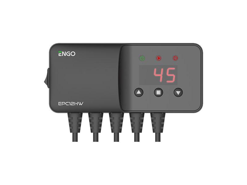 Termostat pro ovládání čerpadla ENGO EPC12HW, černý (black)