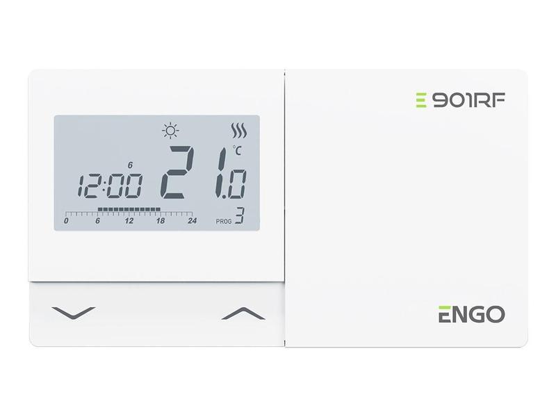 Bezdrátový termostat ENGO E901-RF, bílý (white)