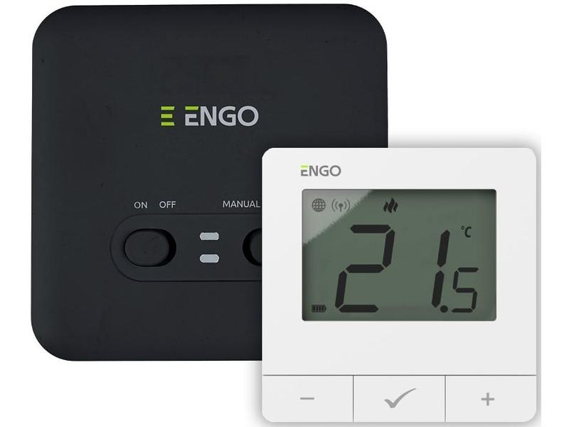 Wi-Fi termostat ENGO E20i-W, bílý (white)