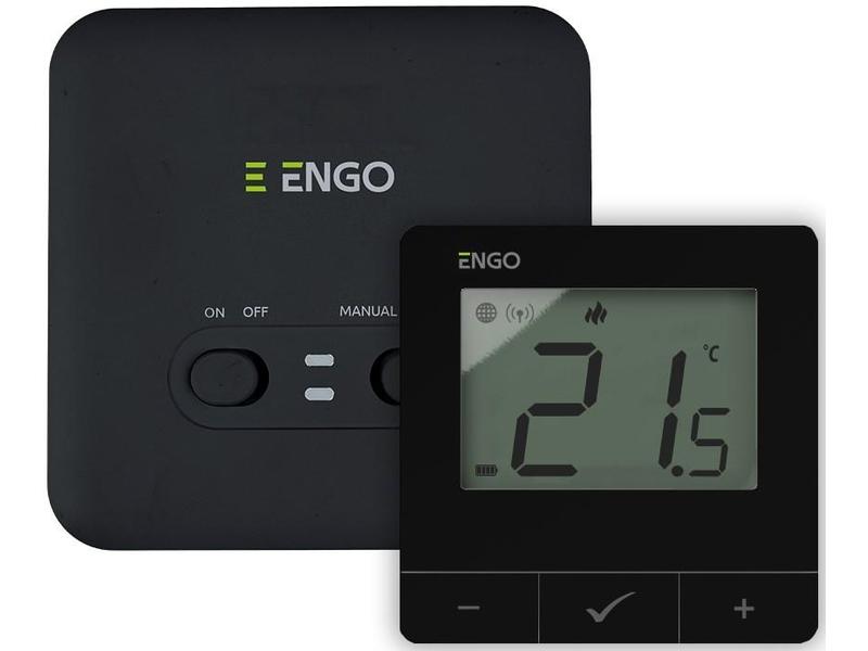 Wi-Fi termostat ENGO E20i-B, černý (black)