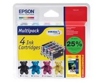 Obrázek k produktu: EPSON C13T061540, všechny 4 barvy, Multipack