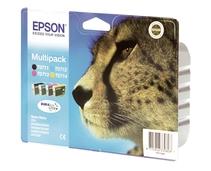 Obrázek k produktu: EPSON C13T071540, černá + azurová + purpurová + žlutá, multipack