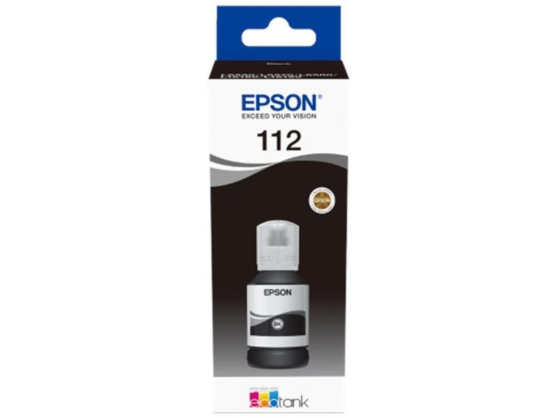 Inkoustová náplň EPSON 112 EcoTank Pigment Black ink bottle