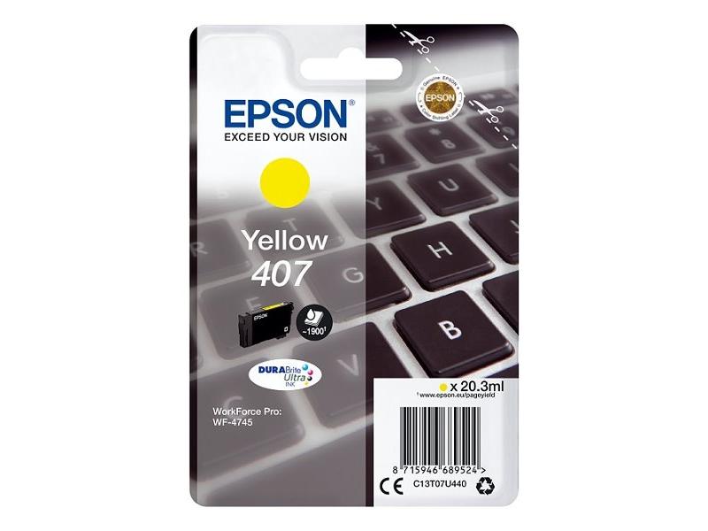 Inkoustová náplň EPSON WF-4745 Series Ink Cartridge XL, žlutá (yellow)