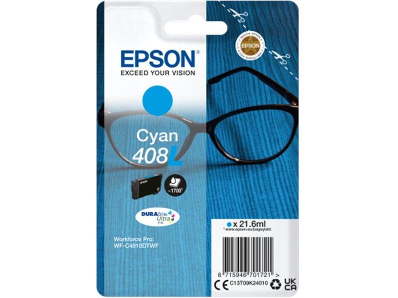 Inkoustová náplň EPSON Singlepack Cyan 408L