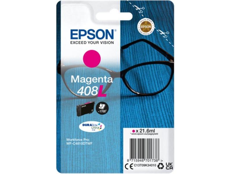 Inkoustová náplň EPSON Singlepack Magenta 408L