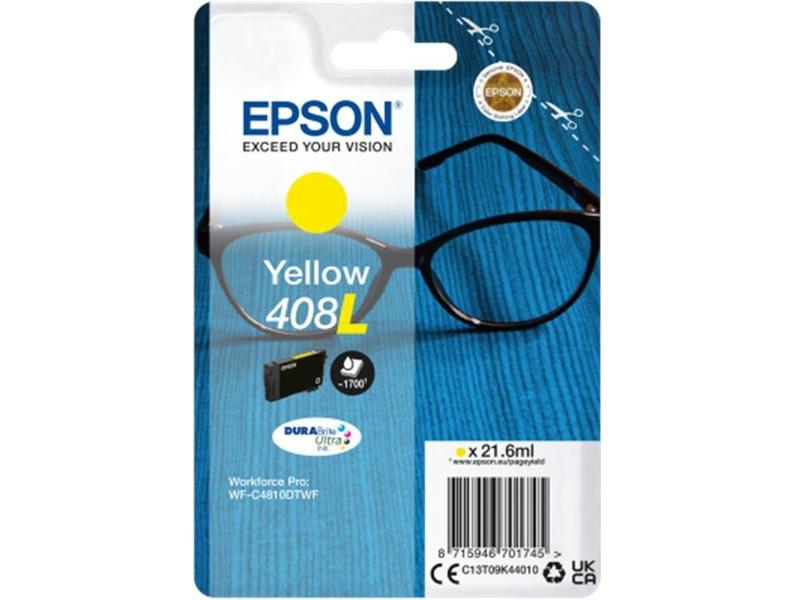 Inkoustová náplň EPSON Singlepack Yellow 408L