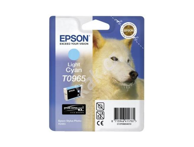 Inkoustová náplň EPSON  T0965, Light Cyan, 11ml