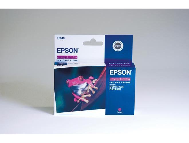 Inkoustová náplň EPSON C13T054340, purpurová (magenta), 13 ml
