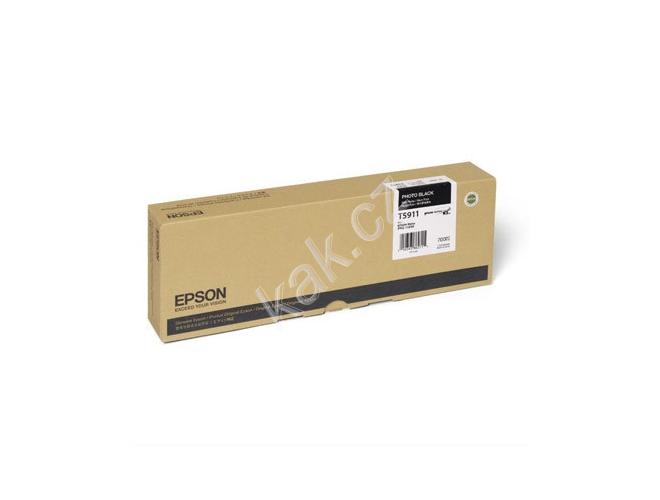 Inkoustová náplň EPSON  T591100, černý (black), 700 ml