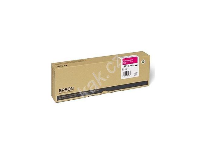 Inkoustová náplň EPSON  T591300, purpurová (magenta), 700 ml