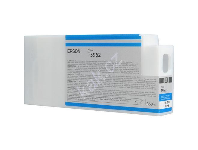 Inkoustová náplň EPSON T596200, azurová (cyan), 350ml