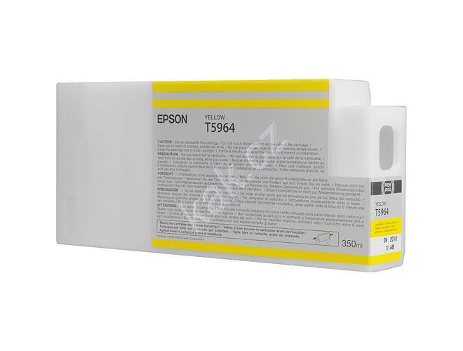 Inkoustová náplň EPSON T596400, žlutá (yellow), 350ml