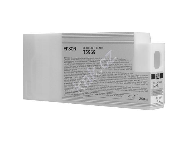 Inkoustová náplň EPSON T596900, light light black, 350ml