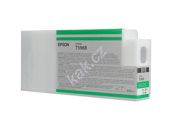 Inkoustová náplň EPSON T596B00, zelená (green), 350ml