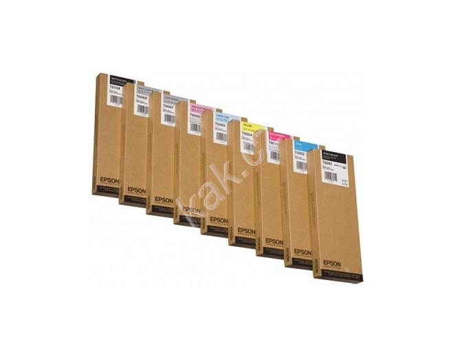 Inkoustová náplň EPSON  T606C, light magenta, 220 ml