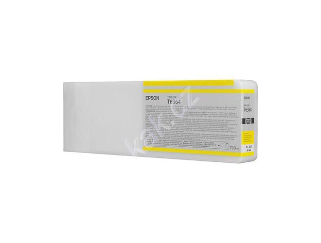 Inkoustová náplň EPSON  T6364, žlutá (yellow), 700 ml