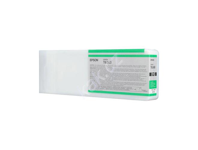 Inkoustová náplň EPSON  T636B, zelená (green), 700 ml
