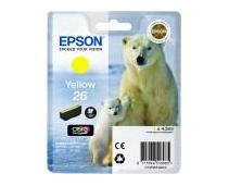 Obrázek k produktu: EPSON T2614 (č.26) lední medvěd, žlutá (yellow)