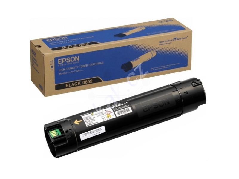 Toner EPSON  C13S050659, černá (black), 18.300 stran