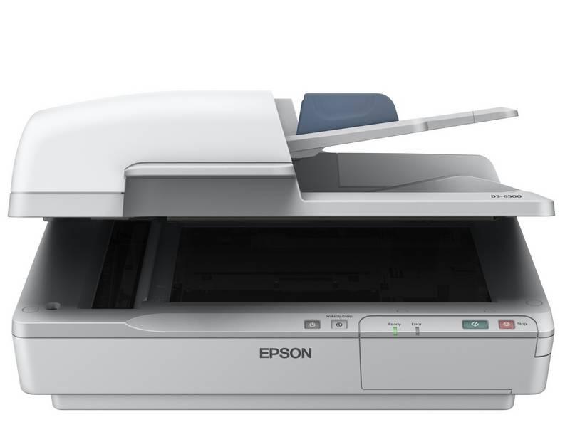 Skener EPSON WorkForce DS-6500, bílý (white)
