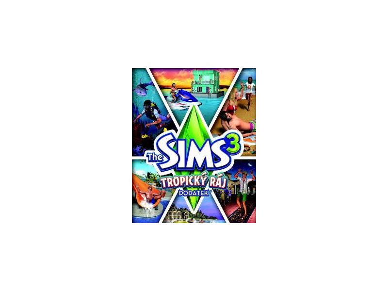 Hra na PC ESD GAMES The Sims 3 Tropický Ráj