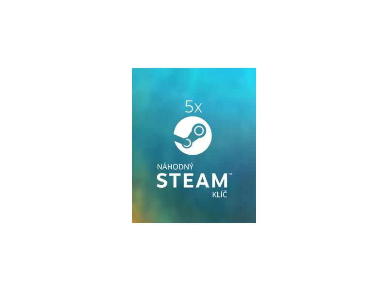 Hra na PC ESD GAMES 5x Náhodný steam klíč