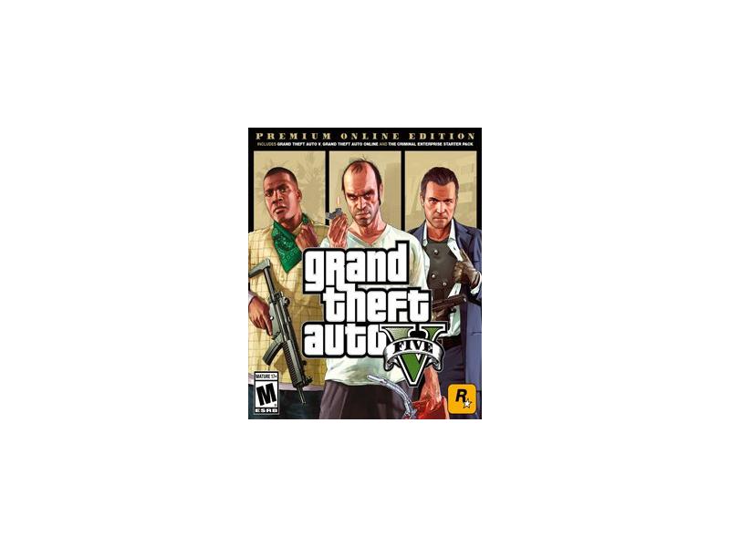Hra na PC ESD GAMES Grand Theft Auto V Premium Online Edition, GTA