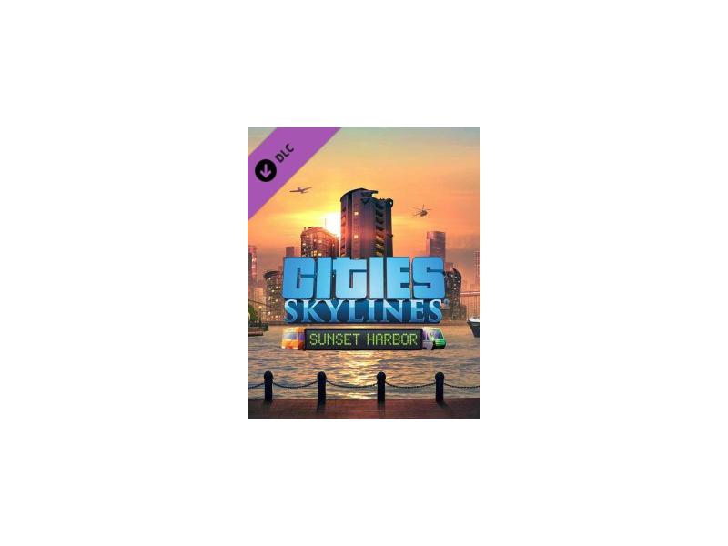 Hra na PC ESD GAMES Cities Skylines Sunset Harbor