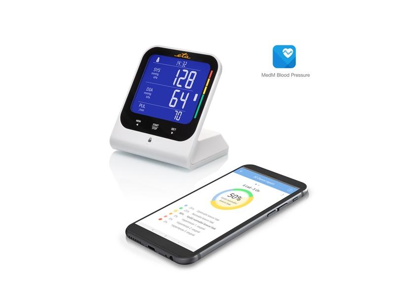 Tlakoměr na rameno ETA SMART 4297 90000 s bluetooth + adaptér