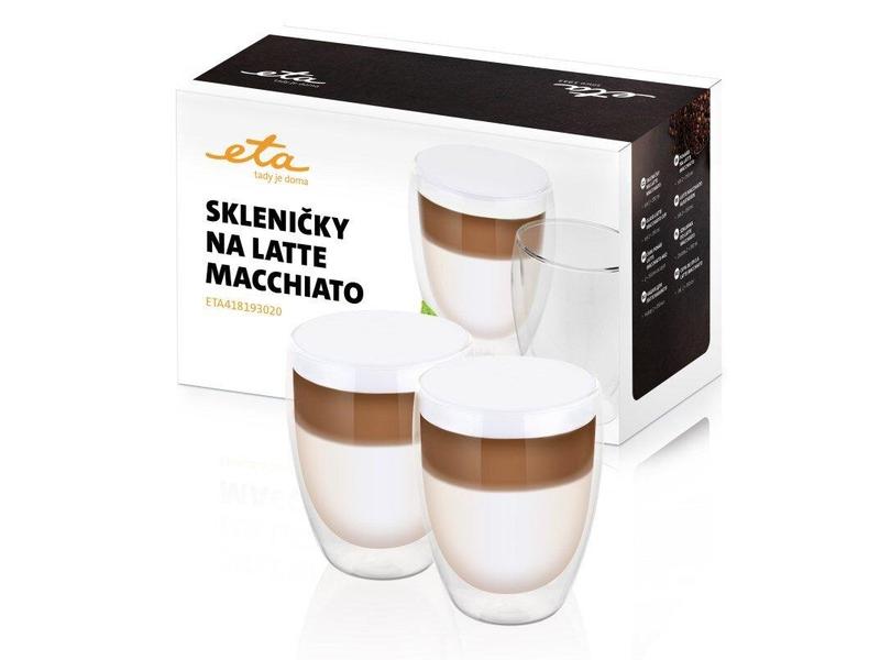 Skleničky na latte macchiato ETA 4181 93020