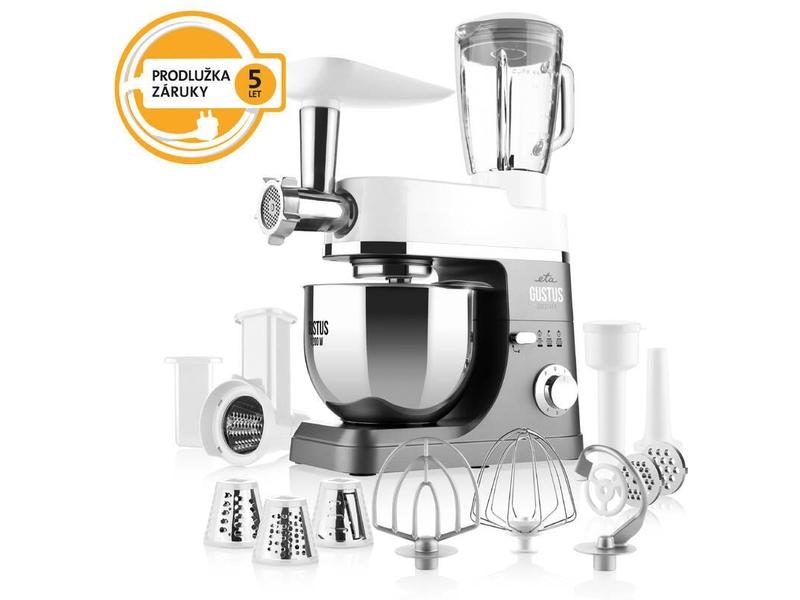 Kuchyňský robot ETA Gustus IV 4128 90010 šedý/bílý