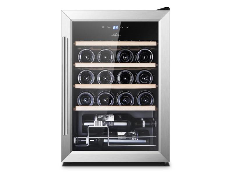 Vinotéka ETA 9531, černo-stříbrný (black/silver)