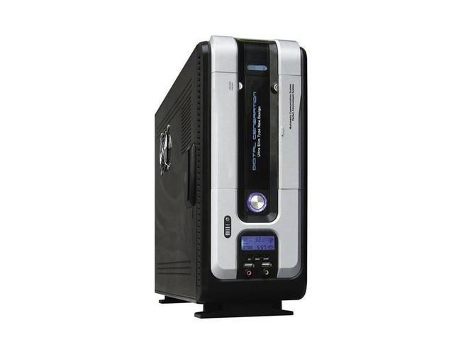 Skříň EUROCASE  913, černo-stříbrná (black-silver)