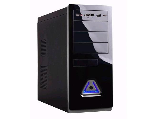 Skříň EUROCASE  ML5485, černo-šedá (black-gray)