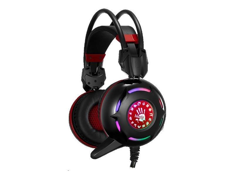 Herní sluchátka A4TECH Bloody G300, černé (Black)