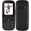 Mobilní telefon pro seniory EVOLVEO EasyPhone EG, černý (black)