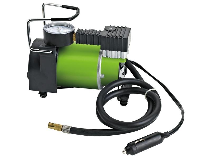 Vzduchový kompresor Fieldmann FDAK 12011, černá/zelená (black/green)