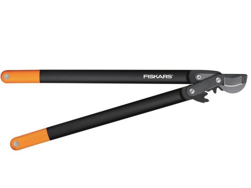 Zahradní nůžky FISKARS PowerGear L78 1000584, černá/oranžová (black/orange)