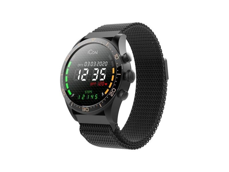 Chytré hodinky FOREVER Icon AW-100, černé (Black)