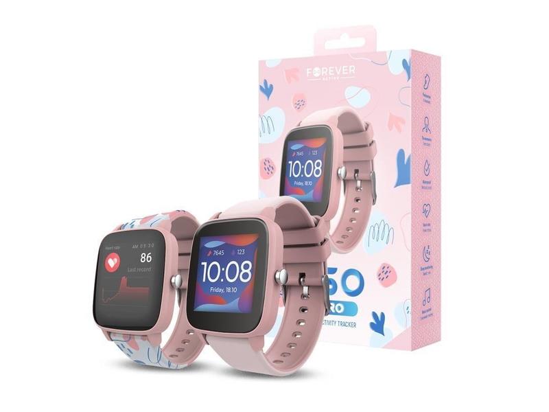 Chytré hodinky FOREVER IGO PRO JW-200, růžové (pink)