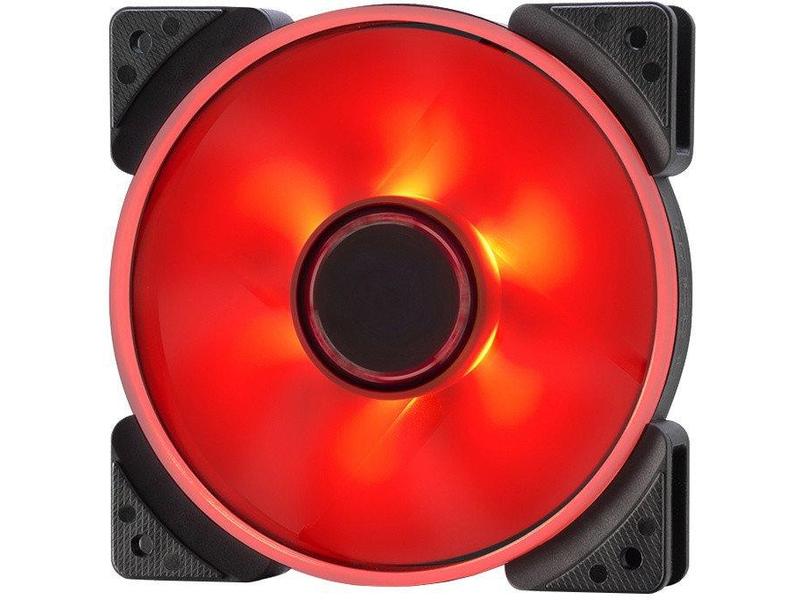 Ventilátor FRACTAL DESIGN Prisma SL-12, červená (red)