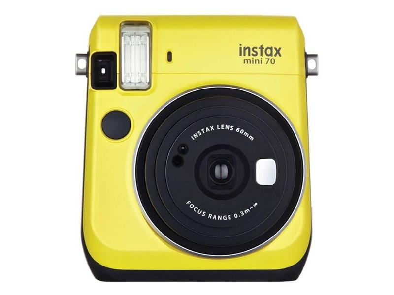 Digitální fotoaparát pro okamžité snímky FUJIFILM Instax Mini 70, žlutý (yelow)