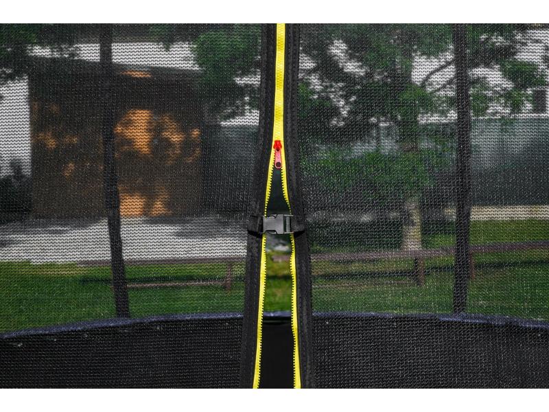 Trampolína G21 SpaceJump 366 cm, červená (red)