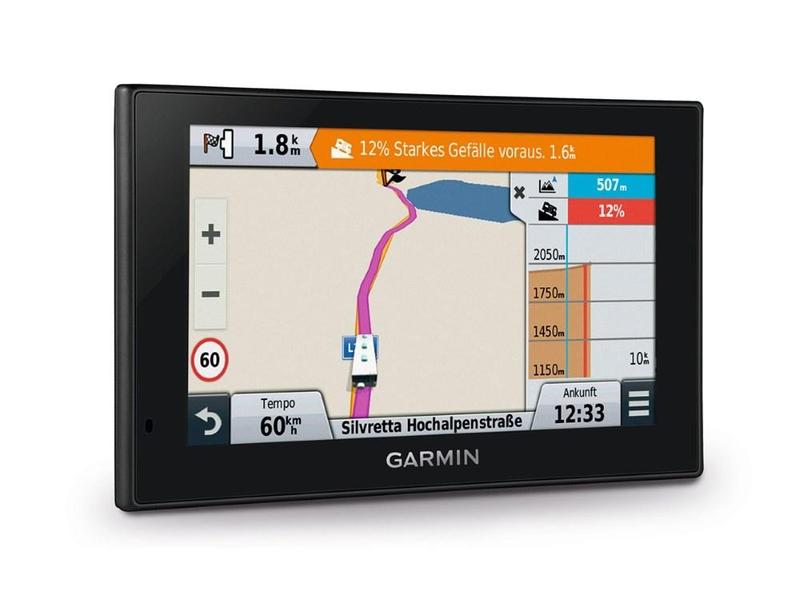 GPS navigace do auta GARMIN Camper 660T-D Lifetime Europe45, černá (black)