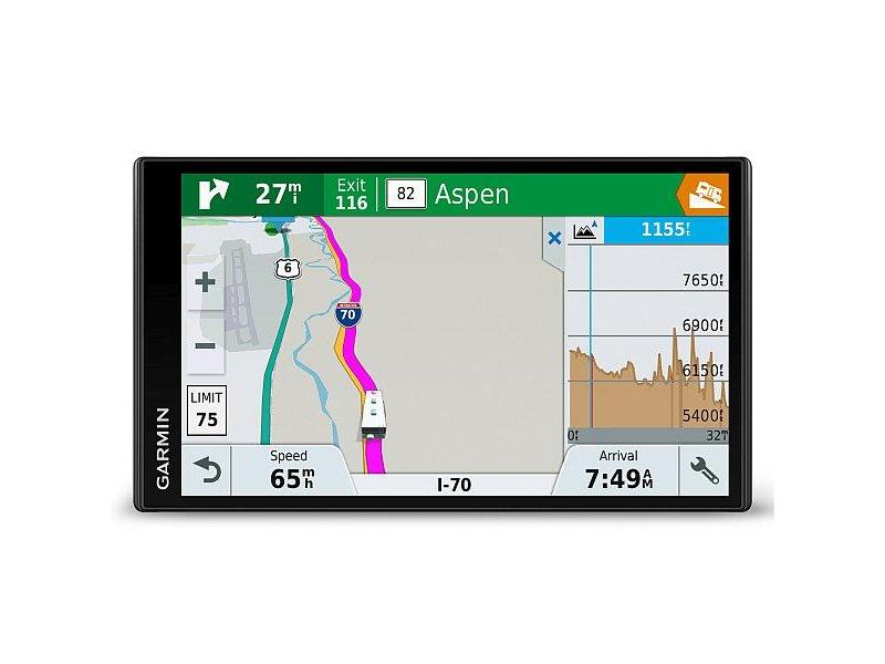 GPS navigace do auta GARMIN Camper 770T-D Lifetime Europe45, černá (black)