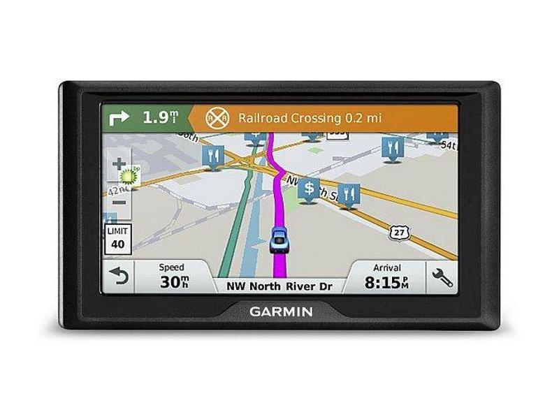 GPS navigace do auta GARMIN Drive 61S Lifetime Europe45, černá (black)